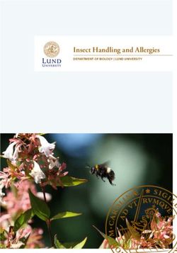 Insect Handling and Allergies