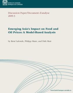 Emerging Asia's Impact on Food and Oil Prices: A Model-Based Analysis - Discussion Paper/Document d'analyse 2009-3