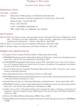 Pierre L'Ecuyer - Université de Montréal