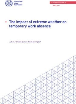 Temporary work absence - X The impact of extreme weather on Authors / Nekeisha Spencer, Mikhail-Ann Urquhart - ILO