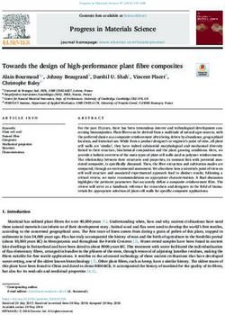 Progress In Materials Science - IRDL