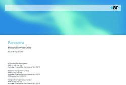 Panorama Financial Services Guide - BT Panorama