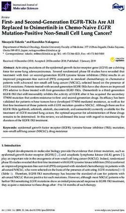 First- and Second-Generation EGFR-TKIs Are All Replaced to Osimertinib in Chemo-Naive EGFR Mutation-Positive Non-Small Cell Lung Cancer? - MDPI