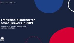 Transition planning for school leavers in 2019 - Resources to support collaborative planning in schools - aisnsw