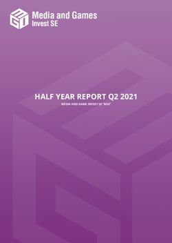 Media and Games Invest SE - HALF YEAR REPORT Q2 2021 - EQS COCKPIT