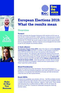 European Elections 2019: What the results mean - Ibec