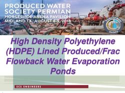 High Density Polyethylene (HDPE) Lined Produced/Frac Flowback Water Evaporation Ponds
