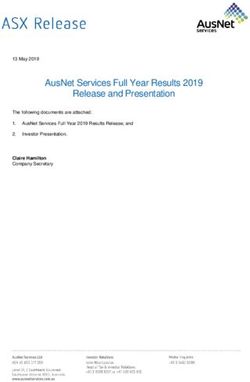 AusNet Services Full Year Results 2019 Release and Presentation - Claire Hamilton