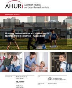 Housing, homelessness and mental health: towards systems change-Appendixes - Australian ...