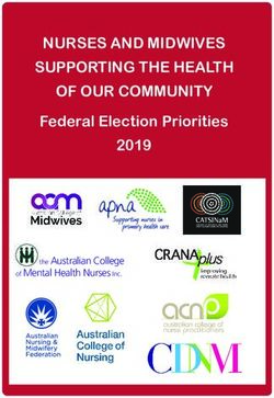 The Australian College of Mental Health Nurses Inc - Council of Deans of Nursing ...