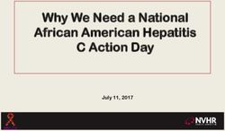Why We Need a National African American Hepatitis C Action Day - July 11, 2017
