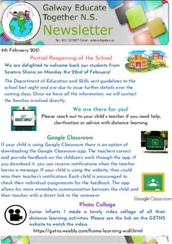 Partial Reopening of the School