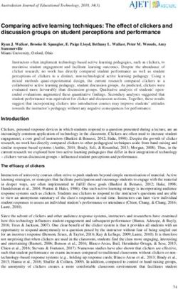 Comparing active learning techniques: The effect of clickers and discussion groups on student perceptions and performance