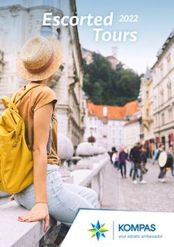 Tours Escorted 2022 - Kompas Holidays International