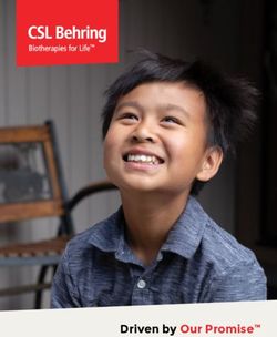 Driven by Our Promise - CSL Behring