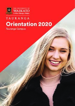 Orientation 2020 Tauranga Campus - The University of Waikato
