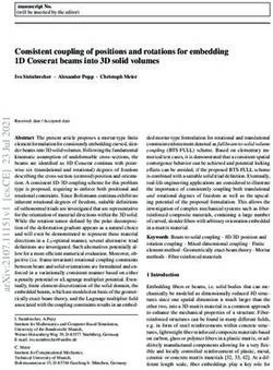 Consistent coupling of positions and rotations for embedding 1D Cosserat beams into 3D solid volumes - export.arXiv.org