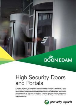 High Security Doors and Portals