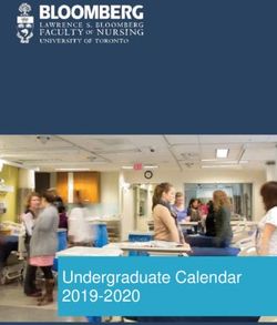 Undergraduate Calendar 2019-2020 - Lawrence S ...