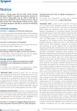 Notice - Syngene International