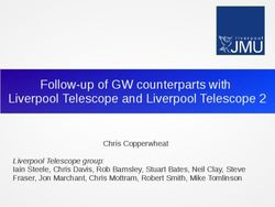 Follow-up of GW counterparts with Liverpool Telescope and Liverpool Telescope 2