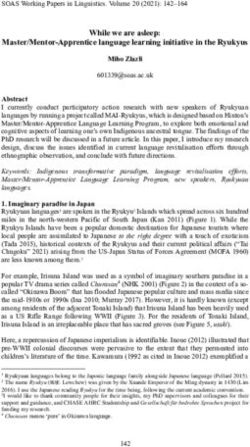 While we are asleep: Master/Mentor-Apprentice language learning initiative in the Ryukyus