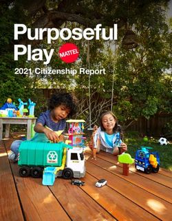 Purposeful Play 2021 Citizenship Report - Mattel Corporate