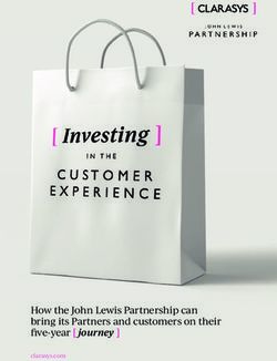 How the John Lewis Partnership can bring its Partners and customers on their five-year journey - clarasys.com