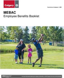 MEBAC Employee Benefits Booklet - The City of Calgary