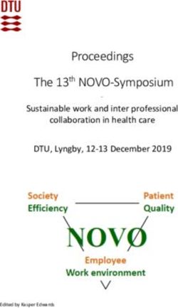 Proceedings The 13th NOVO-Symposium - Sustainable work and inter professional collaboration in health care - NOVO network