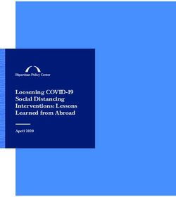 Loosening COVID-19 Social Distancing Interventions: Lessons Learned from Abroad - April 2020