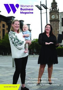 The Business of Investing in Childcare Press Refresh Celebrates Success Power of Diversity in Centre of Learning - Summer 2021 | Issue 25 ...