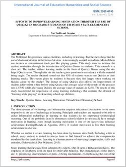 International Journal of Education Humanities and Social Science