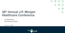 38th Annual J.P. Morgan Healthcare Conference - Jon Stonehouse Chief Executive Officer - BioCryst Pharmaceuticals