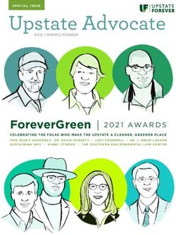 UPSTATE ADVOCATE - FOREVERGREEN2021 AWARDS - UPSTATE FOREVER