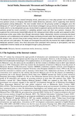 Social Media, Democratic Movement and Challenges on the Content