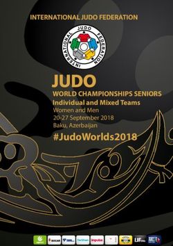 #JudoWorlds2018 WORLD CHAMPIONSHIPS SENIORS Individual and Mixed Teams Women and Men 20-27 September 2018 Baku, Azerbaijan - Rackcdn.com