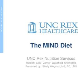 The MIND Diet UNC Rex Nutrition Services - Raleigh Cary Garner Wakefield Knightdale - UNC Wellness Center