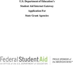 U.S. Department of Education's Student Aid Internet Gateway Application For State Grant Agencies