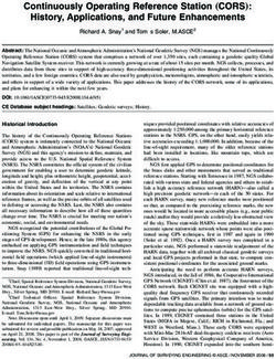 Continuously Operating Reference Station "CORS : History, Applications, and Future Enhancements