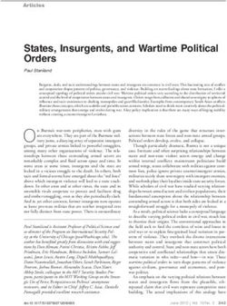 States, Insurgents, and Wartime Political Orders