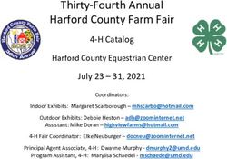 Thirty-Fourth Annual Harford County Farm Fair - University of ...