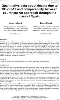Quantitative data about deaths due to COVID-19 and comparability between countries: An approach through the case of Spain