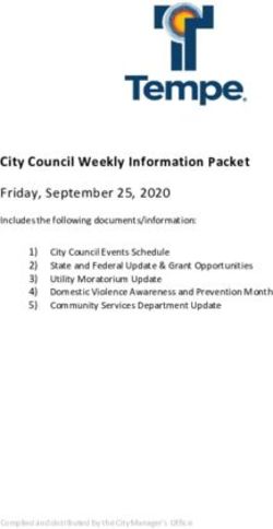 City Council Weekly Information Packet - Friday, September 25, 2020