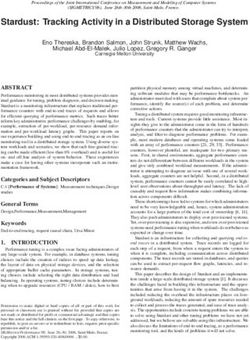 Stardust: Tracking Activity in a Distributed Storage System