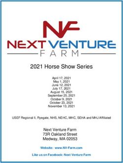 2021 Horse Show Series - Next Venture Farm!
