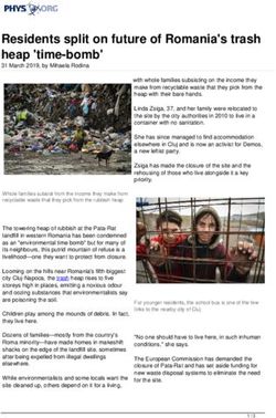 Residents split on future of Romania's trash heap 'time-bomb' - Phys.org