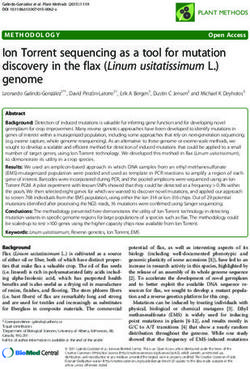 Ion Torrent sequencing as a tool for mutation discovery in the flax (Linum usitatissimum L.) genome