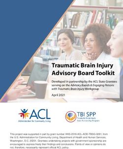 Traumatic Brain Injury Advisory Board Toolkit - Administration ...