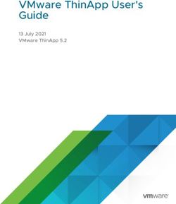 VMWARE THINAPP USER'S GUIDE - 13 JULY 2021 VMWARE THINAPP 5.2